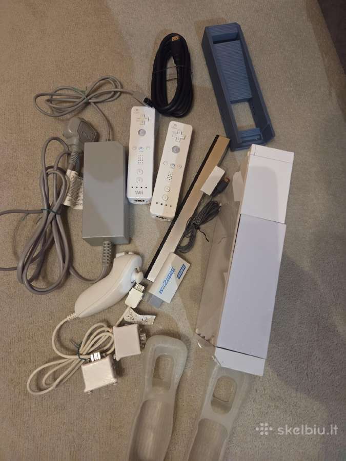 Nintendo Wii konsolė + įrašyta 14 žaidimų - nuotraukos Nr. 9