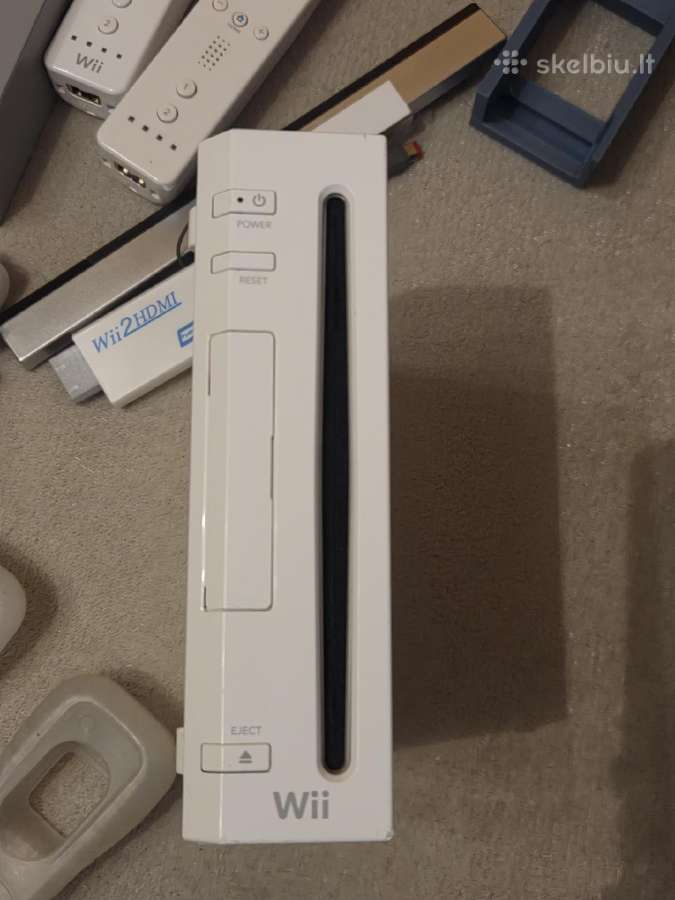 Nintendo Wii konsolė + įrašyta 14 žaidimų - nuotraukos Nr. 12