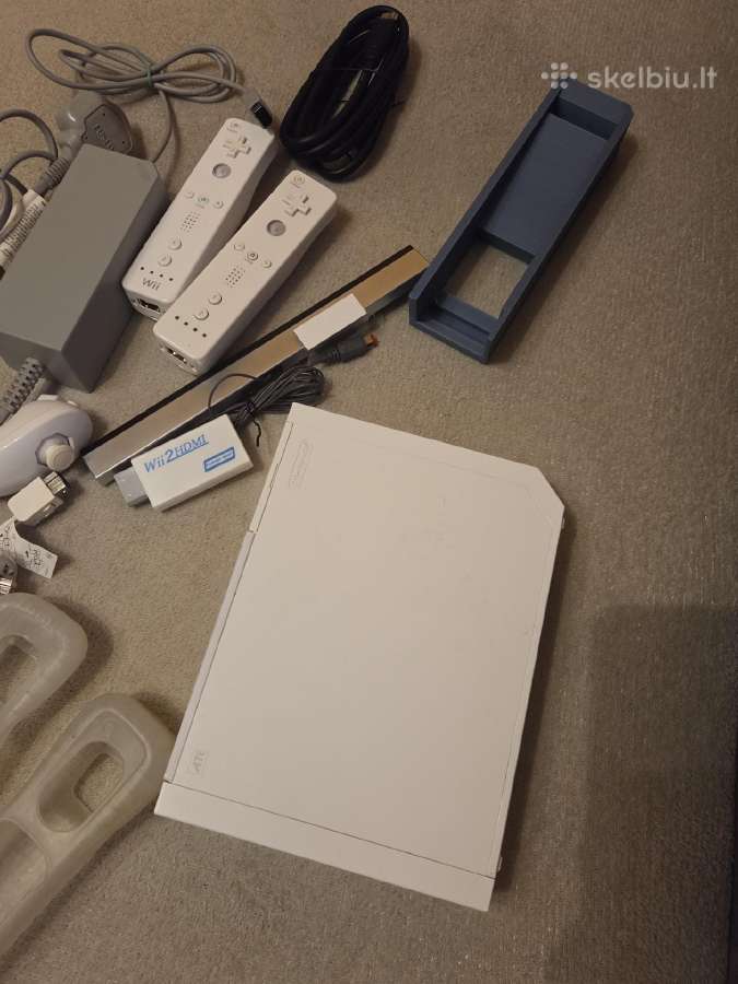 Nintendo Wii konsolė + įrašyta 14 žaidimų - nuotraukos Nr. 13