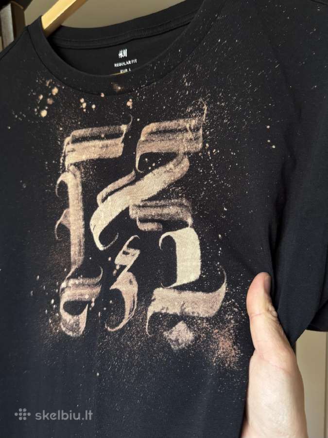 H&m vyriški marškinėliai su ornamentais L dydis - nuotraukos Nr. 11