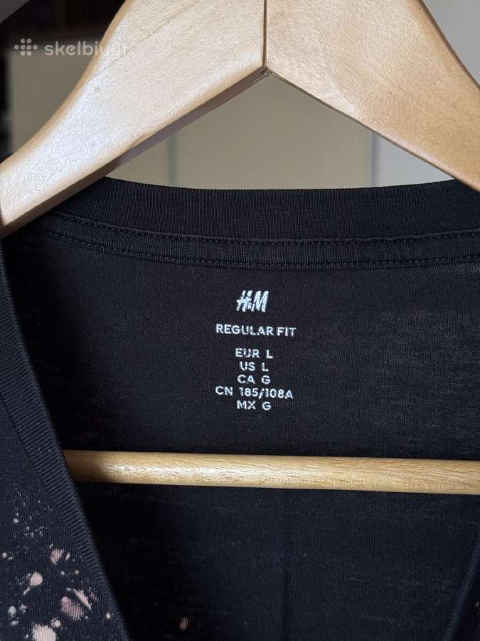 H&m vyriški marškinėliai su ornamentais L dydis - nuotraukos Nr. 15