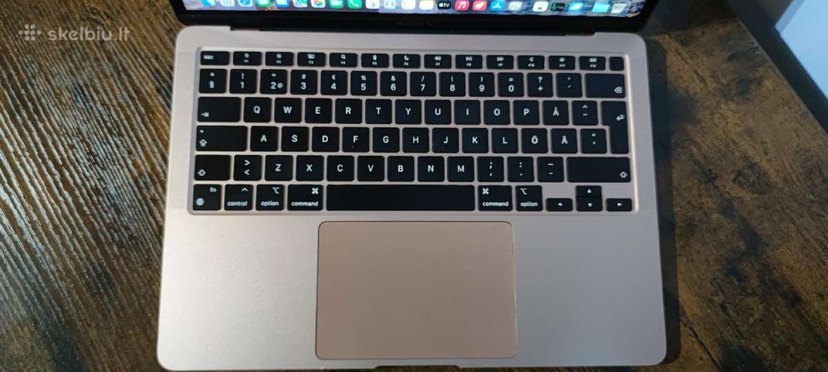MacBook Air 2020, M1, Retina, Rose Gold - nuotraukos Nr. 5