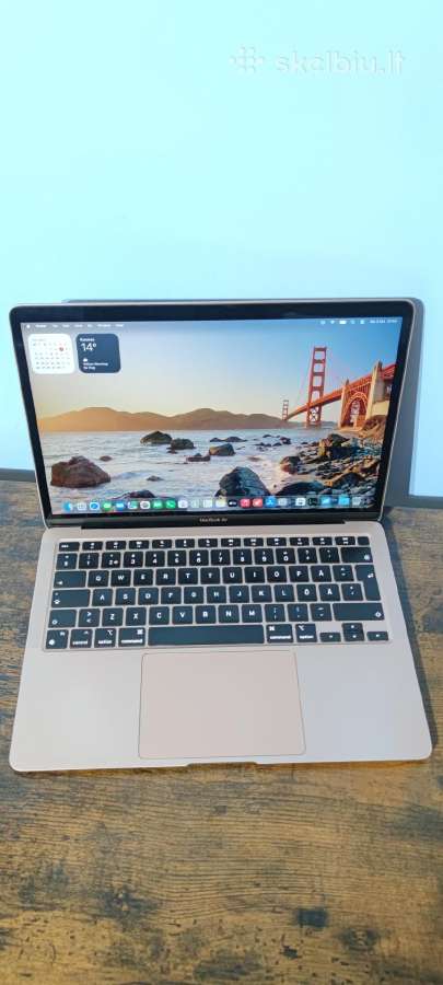 MacBook Air 2020, M1, Retina, Rose Gold - nuotraukos Nr. 2