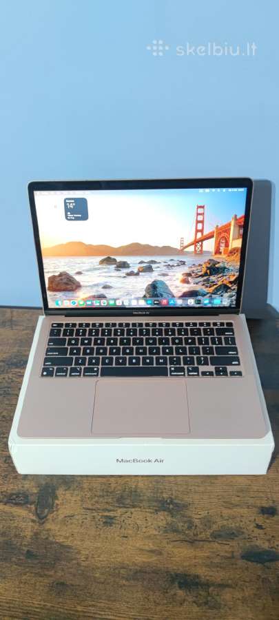 MacBook Air 2020, M1, Retina, Rose Gold - nuotraukos Nr. 3