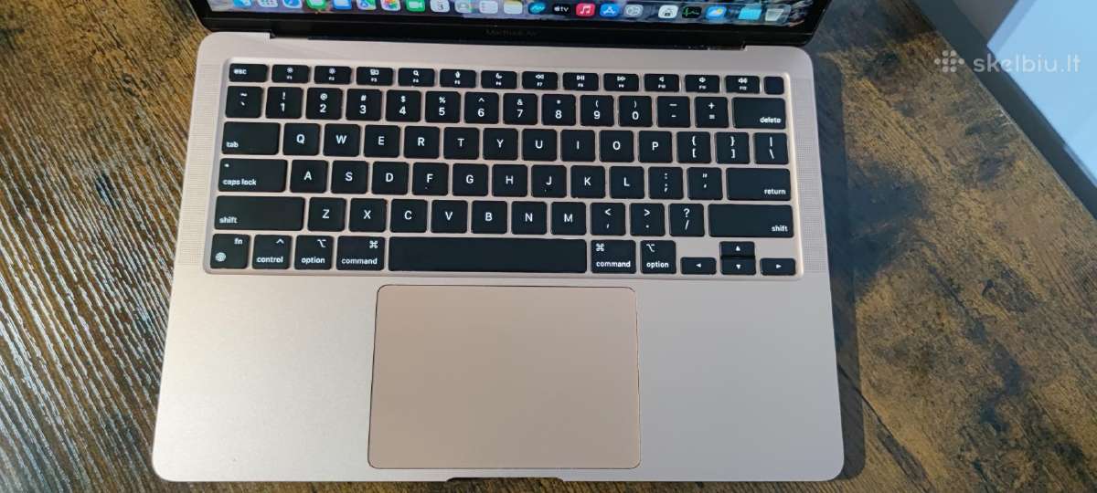 MacBook Air 2020, M1, Retina, Rose Gold - nuotraukos Nr. 6