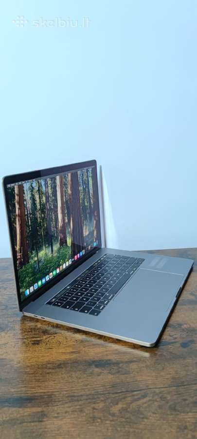 MacBook Pro 2018 15, i7, 32gb RAM, 512gb SSD - nuotraukos Nr. 3
