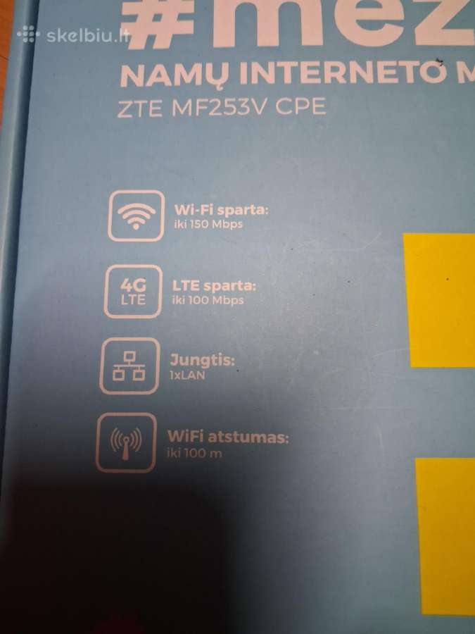 Naujas mezon modemas su Sim - nuotraukos Nr. 2