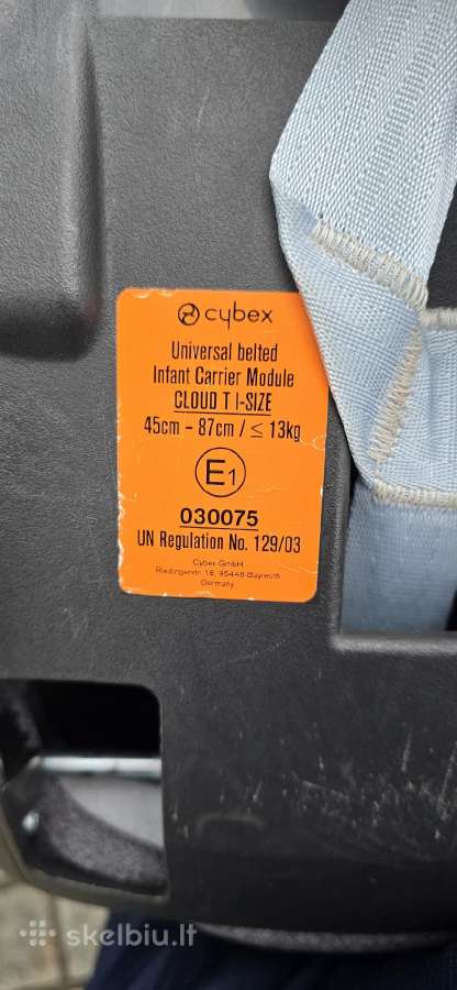 Cybex Cloud T i-size Plus + Base T Isofix - nuotraukos Nr. 11