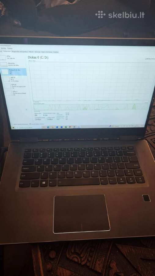 Nešiojamas Lenovo Yoga 710 15.6" i7 / 16gb RAM - nuotraukos Nr. 2