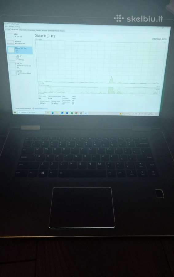 Nešiojamas Lenovo Yoga 710 15.6" i7 / 16gb RAM - nuotraukos Nr. 8