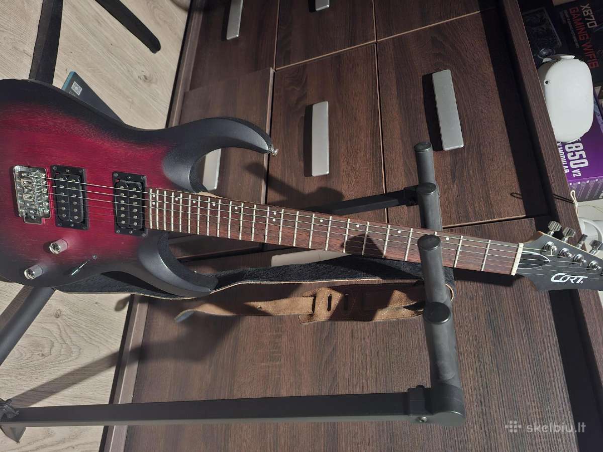 Cort X100 Elektrinė gitara + dėklas - nuotraukos Nr. 2