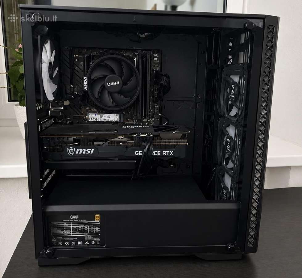 Gaming Pc Rtx 3070 Ti Ryzen 5 5600 16gb RAM - nuotraukos Nr. 2