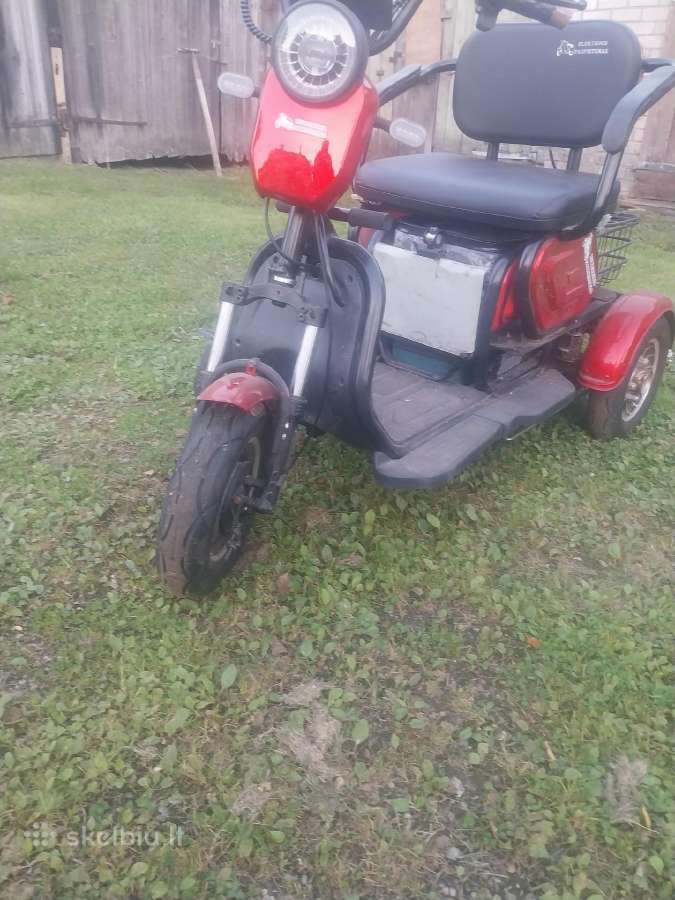 Parduodamas mažai naudotas elektrinis triratis - nuotraukos Nr. 6