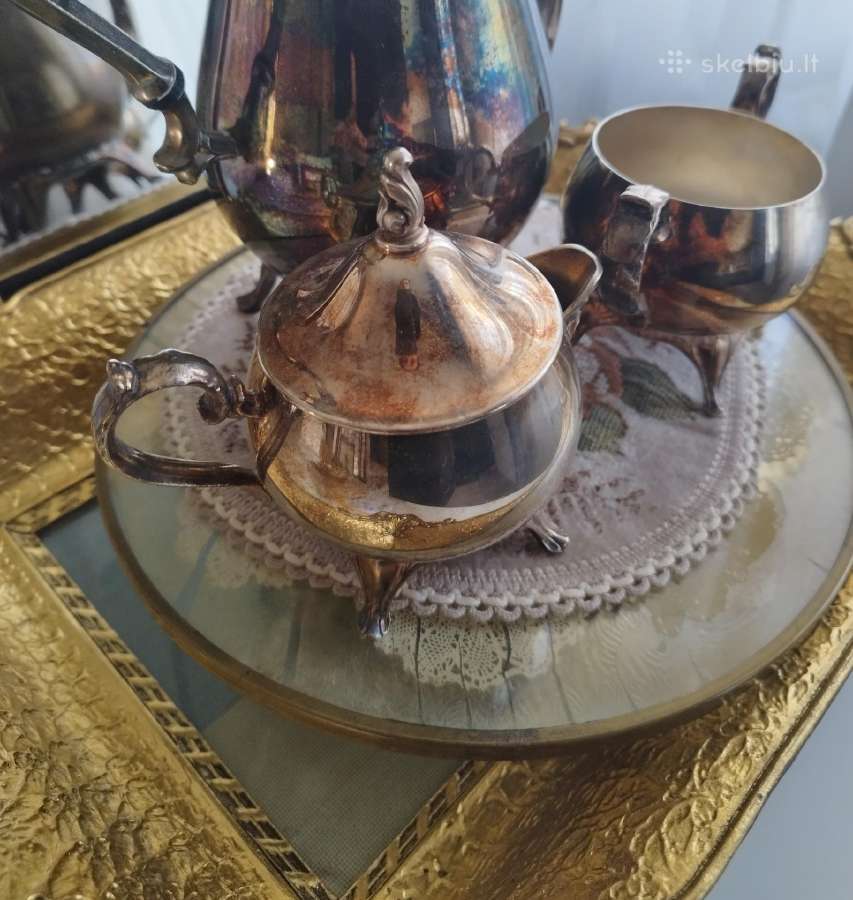 Vintažinis Oneida Silversmiths rinkinys - nuotraukos Nr. 2