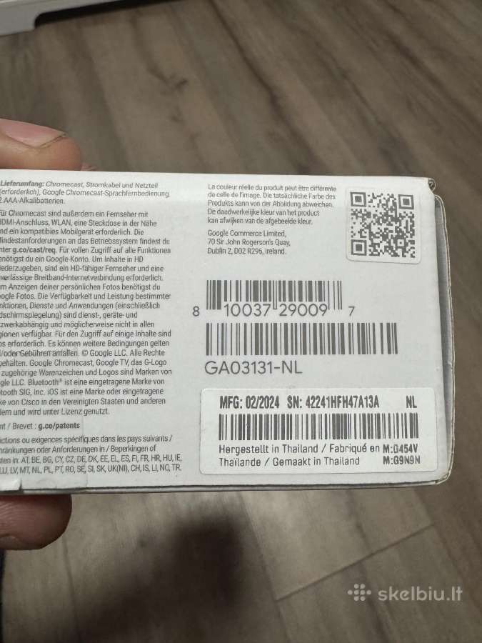 Chromecast Google TV - nuotraukos Nr. 3