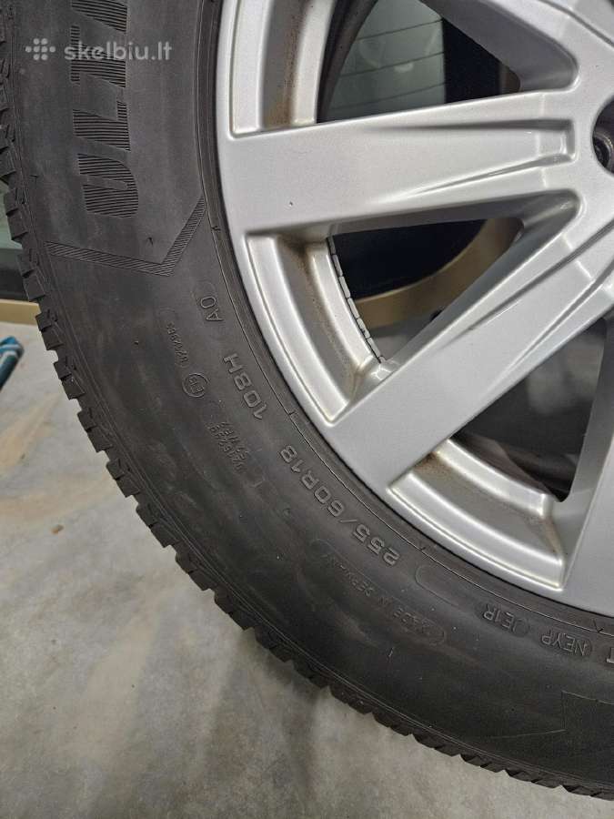 R18 ratlankiai audi Q7 su padangom. - nuotraukos Nr. 2