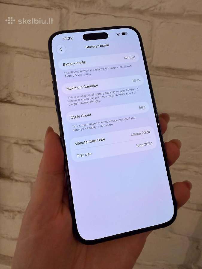 iPhone 15 pro max 256gb - nuotraukos Nr. 7