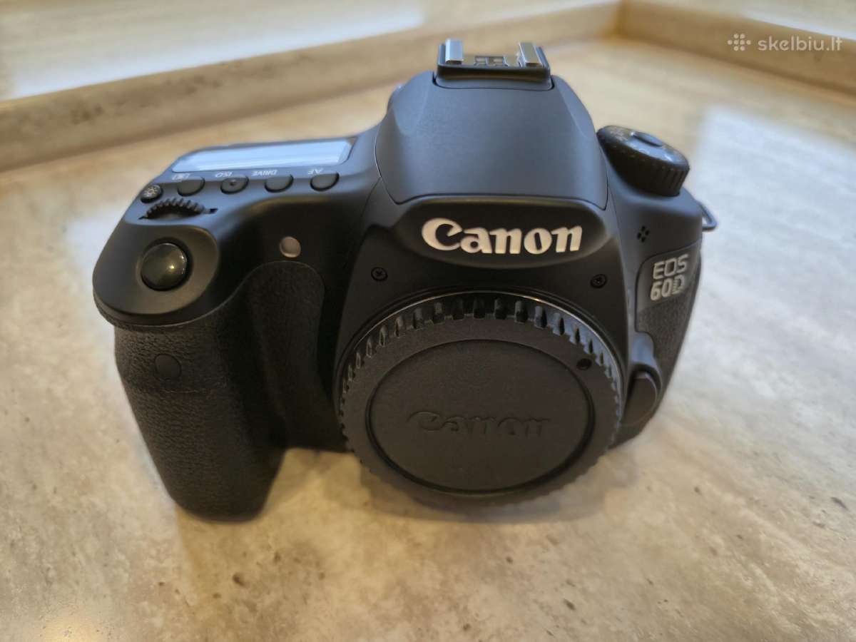 Canon EOS 60 D labai mažai naudotas - nuotraukos Nr. 5