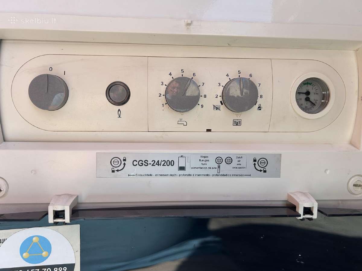 Parduodu seną veikiantį Wolf Cgs - 24/200 dujinį - nuotraukos Nr. 2