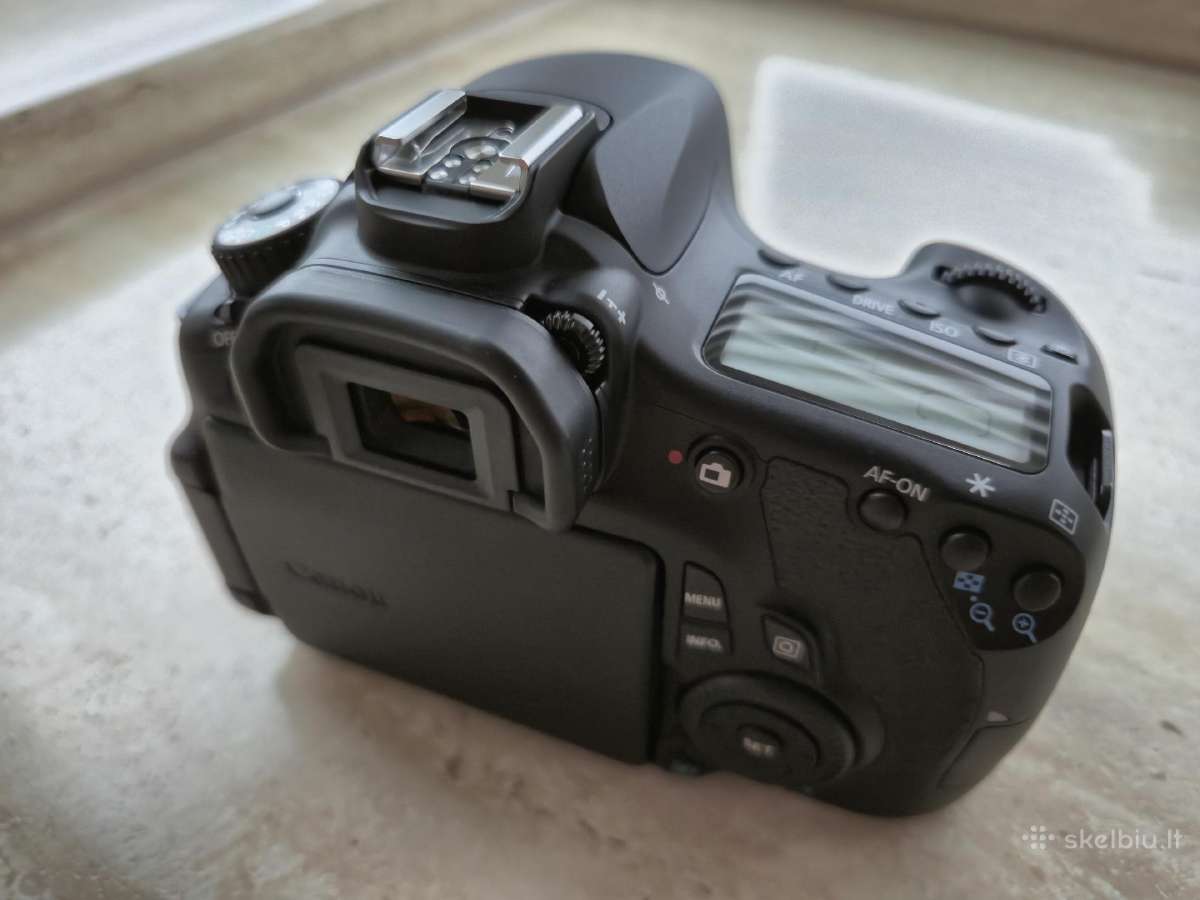 Canon EOS 60 D labai mažai naudotas - nuotraukos Nr. 6