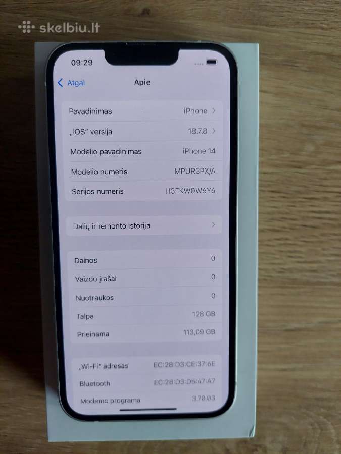iPhone 14 - nuotraukos Nr. 9