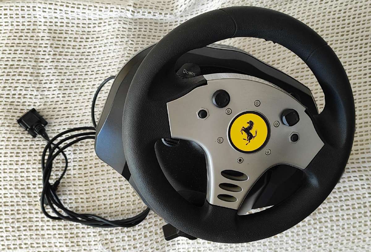 Thrustmaster Force Feedback Racing vairas+pedalai - nuotraukos Nr. 2