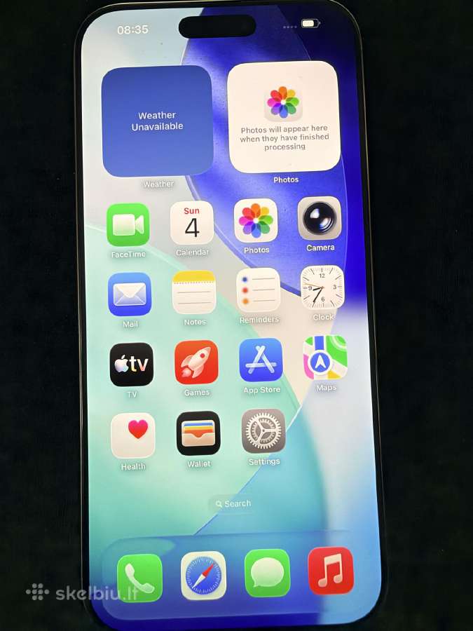 iPhone 16pro Max 256 GB Desert Titanium spalvos - nuotraukos Nr. 2