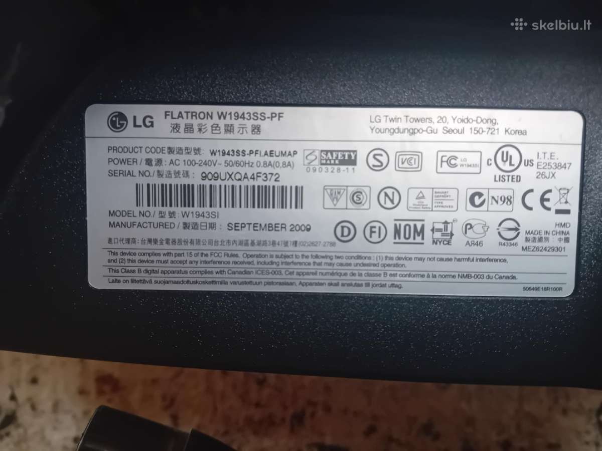 Monitorius Samsung - nuotraukos Nr. 2