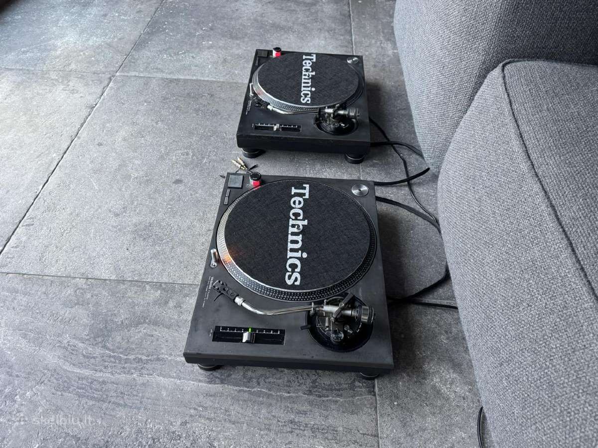 Technics 1210 Mk2 su Ortofon adatomis ir case'ais - nuotraukos Nr. 7