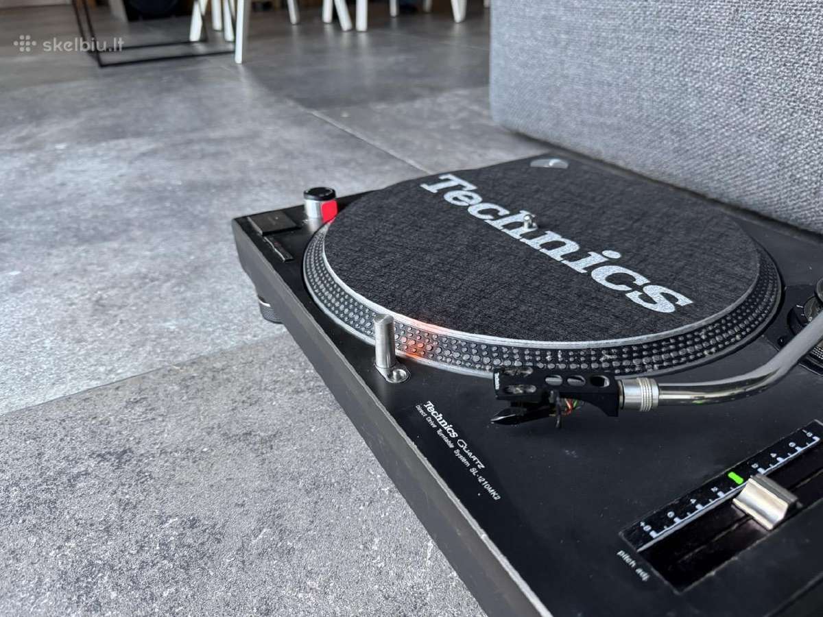 Technics 1210 Mk2 su Ortofon adatomis ir case'ais - nuotraukos Nr. 8
