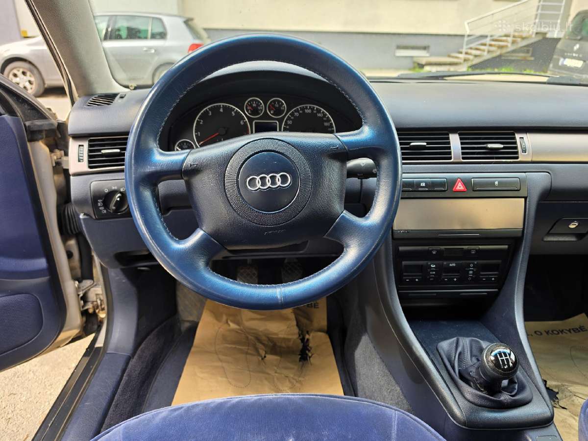 Audi A6, 2,4 l, 121 kw, 1999m. Sedanas, benzinas. - nuotraukos Nr. 10