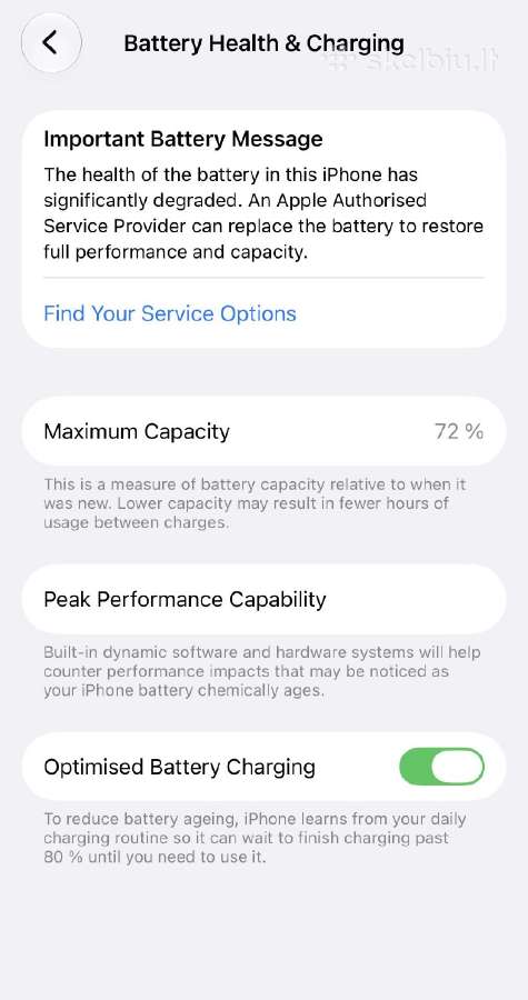 iPhone 13 pro 128gb - nuotraukos Nr. 7