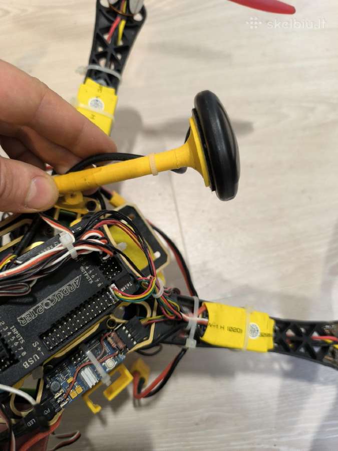 RC Dronas kvadrokopteris Apm valdiklis GPS - nuotraukos Nr. 2