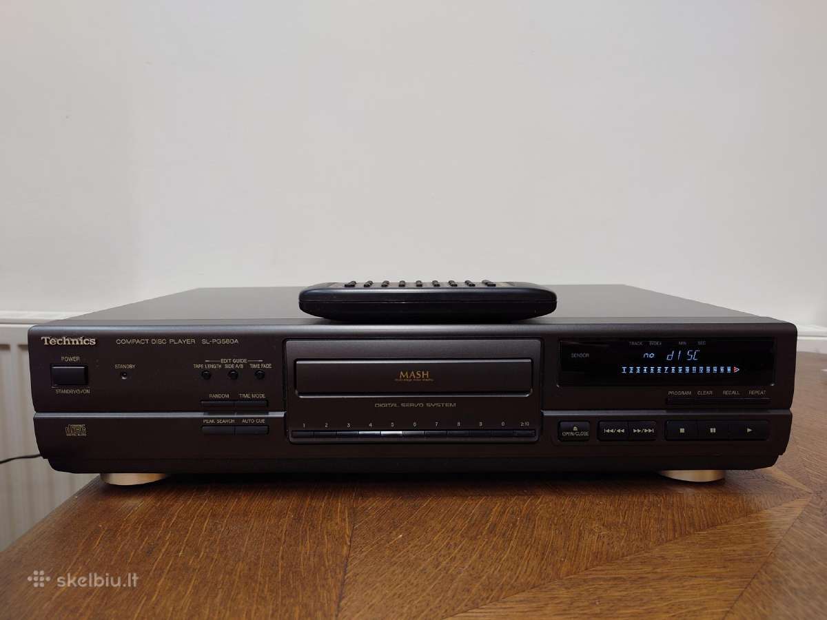 Technics CD Player SL-pg580a - nuotraukos Nr. 2