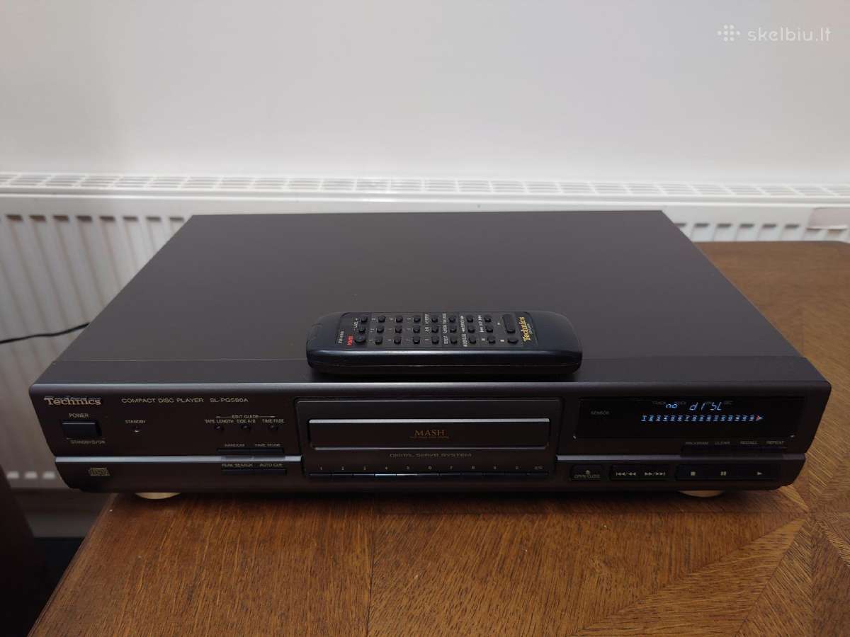 Technics CD Player SL-pg580a - nuotraukos Nr. 3