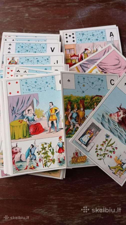 Kortos Grand Jeu de Mlle Lenorma(1974 m. original) - nuotraukos Nr. 2