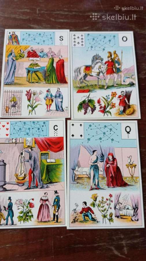 Kortos Grand Jeu de Mlle Lenorma(1974 m. original) - nuotraukos Nr. 5