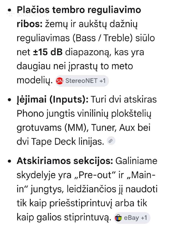 Sansui Au-6500 stiprintuvas - nuotraukos Nr. 7
