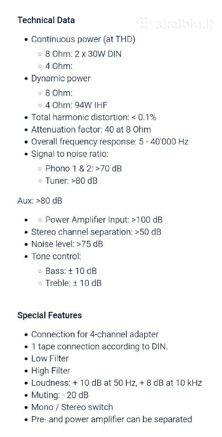 Sansui Au-6500 stiprintuvas - nuotraukos Nr. 11