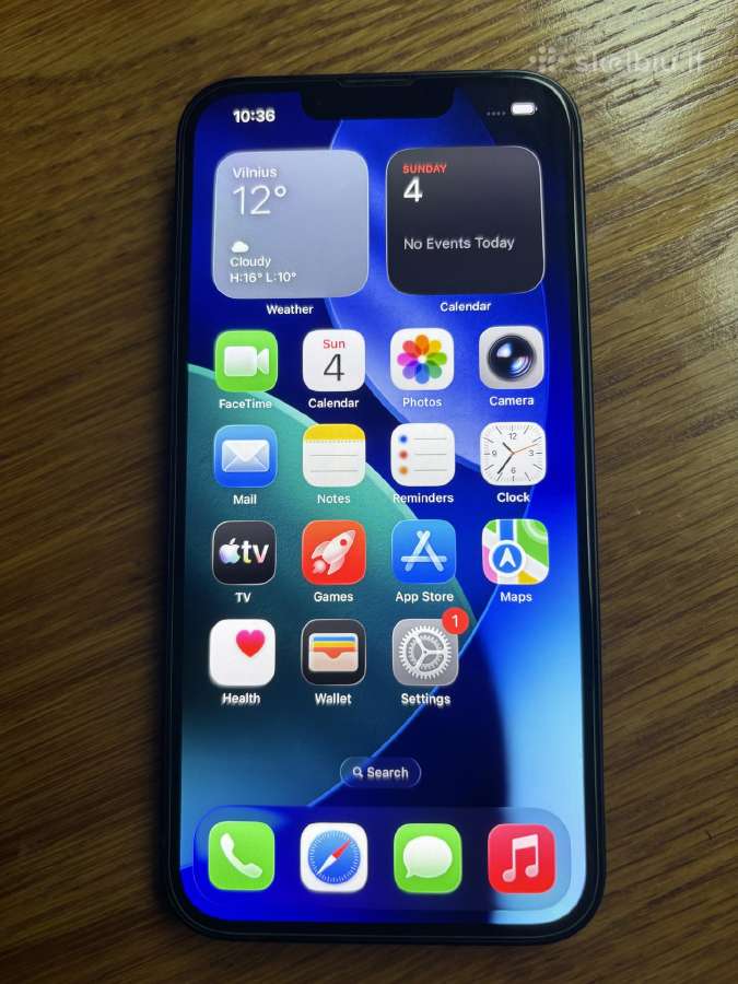 iPhone 13 128gb (Midnight) – Baterija 92% - nuotraukos Nr. 6