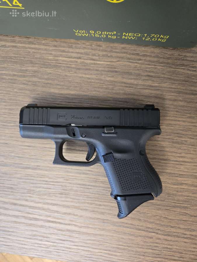 Parduodams Glock 26 Gen 5 FS - nuotraukos Nr. 2