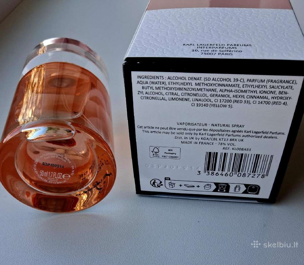 Karl Lagerfeld Fleur de Pecher Edp moteriški - nuotraukos Nr. 3