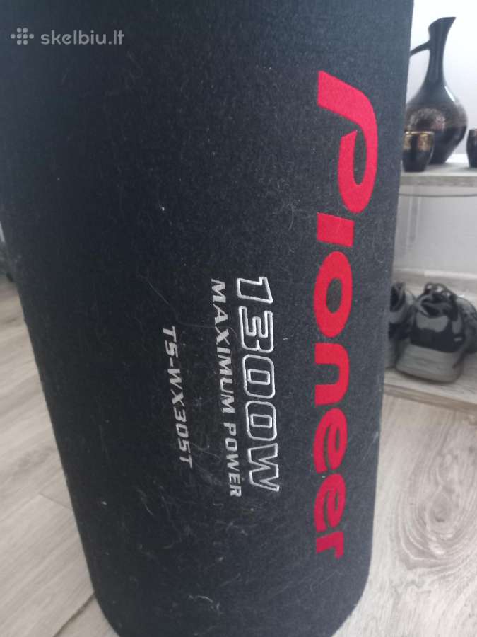 (Subwoofer) Pioneer Ts-wx305t 1300w - nuotraukos Nr. 2