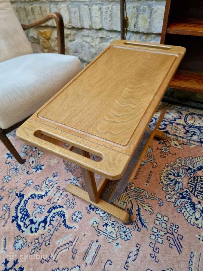 Vintažinis mid century staliukas/laikraštinė - nuotraukos Nr. 3