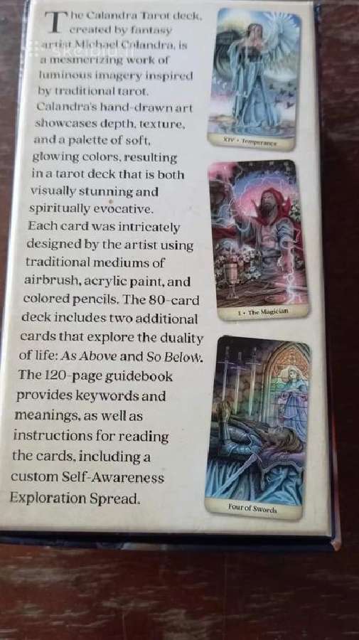 Calandra Tarot kortos - nuotraukos Nr. 2