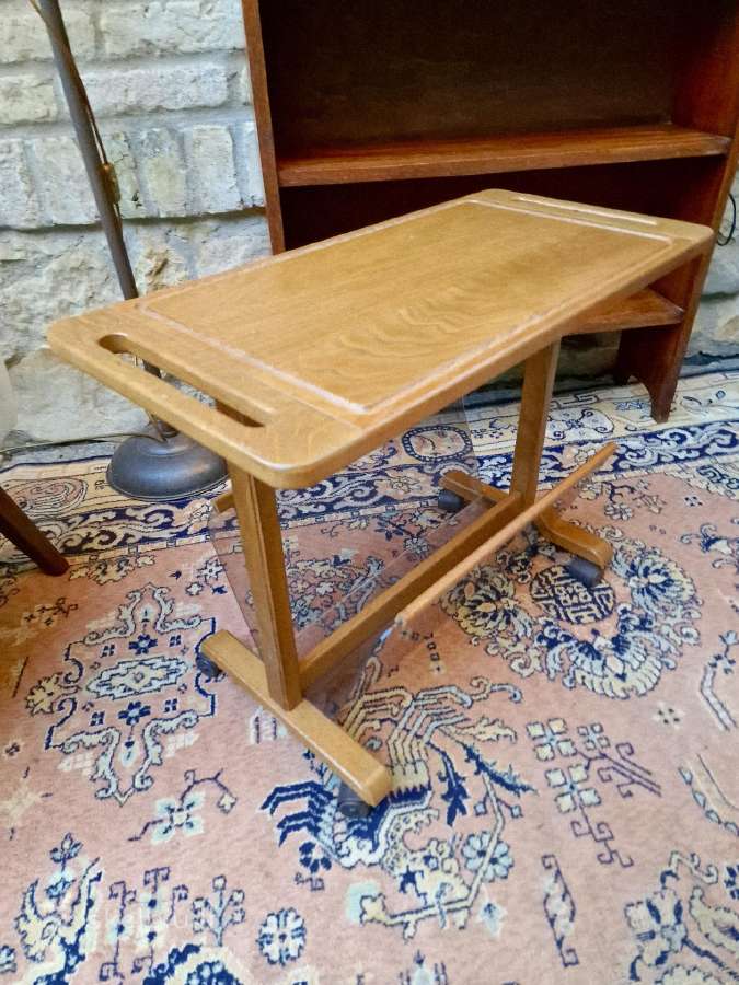 Vintažinis mid century staliukas/laikraštinė - nuotraukos Nr. 14
