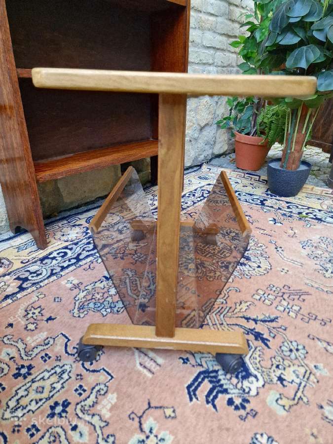 Vintažinis mid century staliukas/laikraštinė - nuotraukos Nr. 17