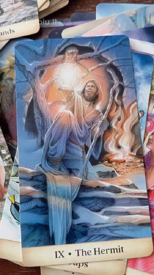 Calandra Tarot kortos - nuotraukos Nr. 11