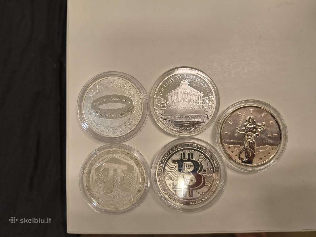 1 Oz sidabras (15 vnt.) - nuotraukos Nr. 2
