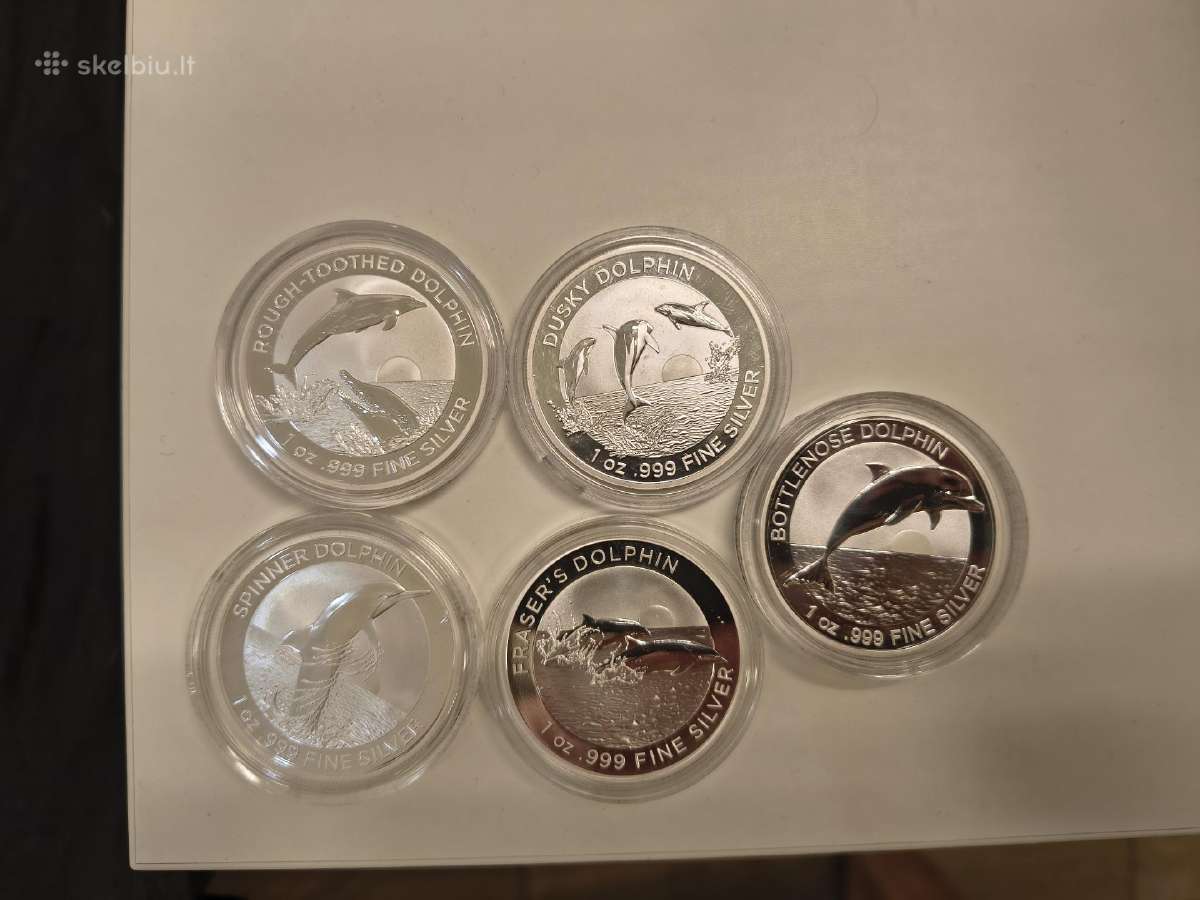 1 Oz sidabras (15 vnt.) - nuotraukos Nr. 3